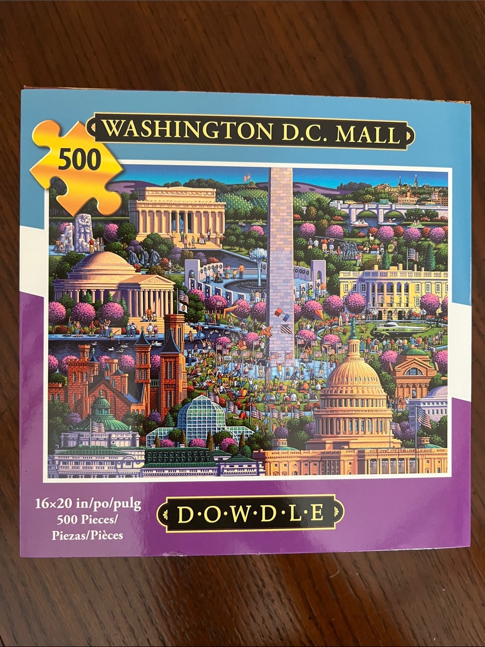 Dowdle Washington DC Mall 500 pc Puzzle